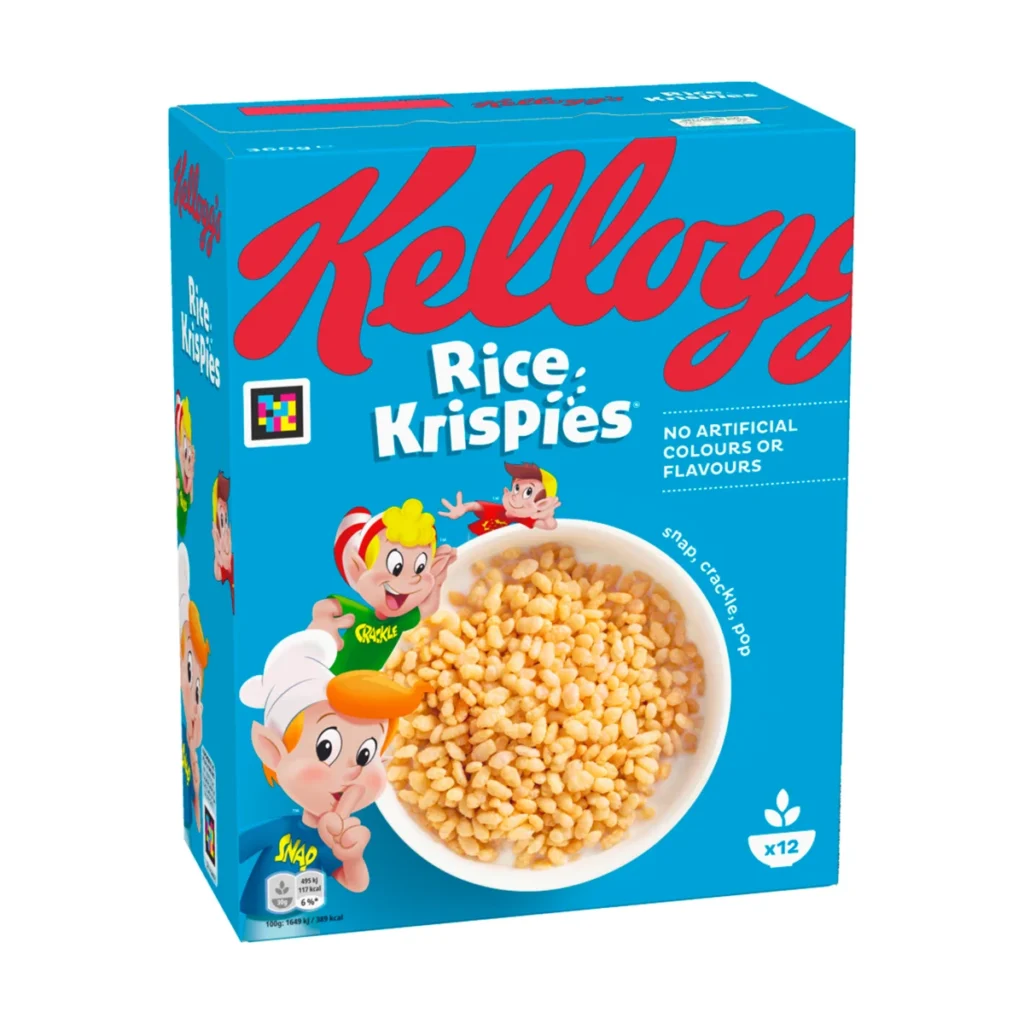 Kellogg rice krispies spotmarked