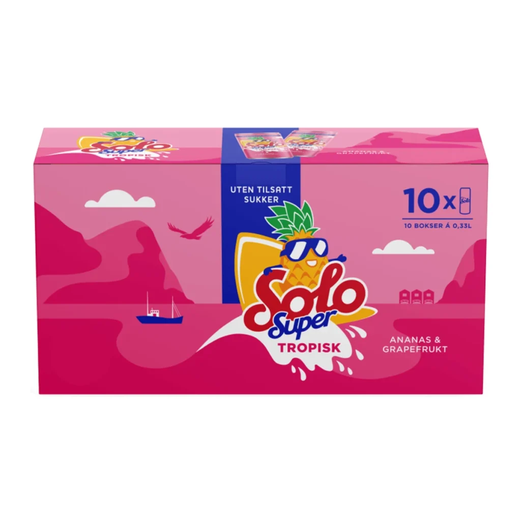 Spotmarked solo super tropisk 10pk