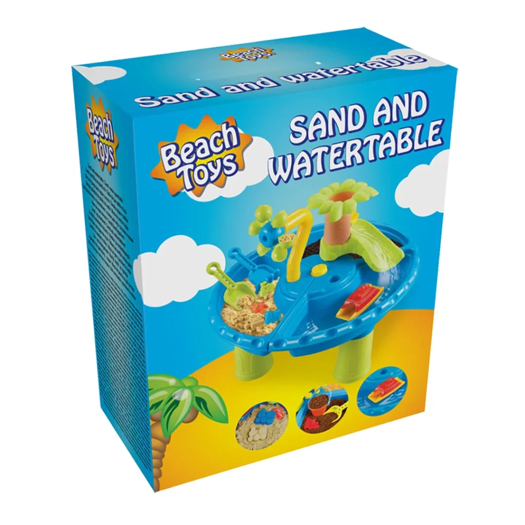 Vann og sandbord