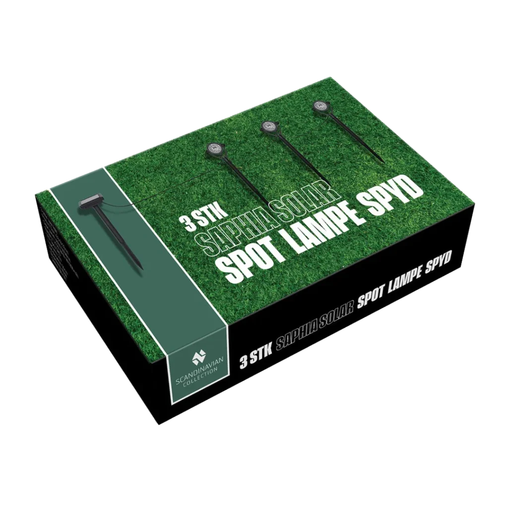 Saphia solar spot lampe spyd 3 styk